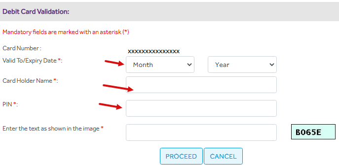 SBI Reset Profile Password & Hint Question Answer