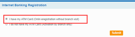 activate SBI net banking