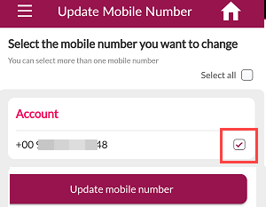 Change Axis Registered Mobile Number Online