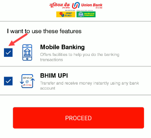 Union Bank of India Mobile Banking Registration Process