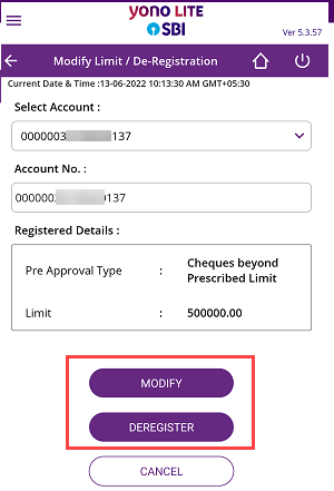 Activate Positive Pay for SBI Account