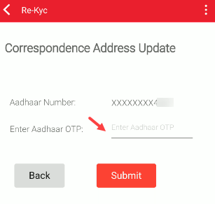 Kotak Bank Re-KYC Online using Mobile Banking