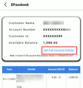 canara bank account number kaise pata kare online
