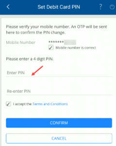 how to change atm pin number in hdfc bank