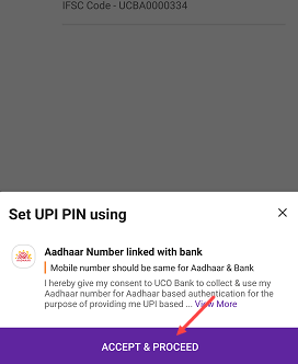PhonePe UPI PIN Without debit card