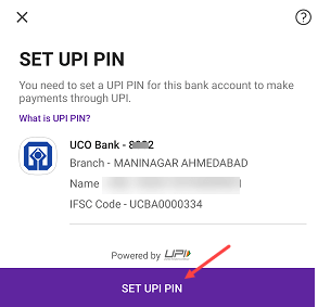 PhonePe UPI PIN Without debit card