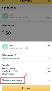 amazon pay balance transfer to amazon wallet