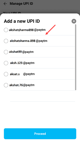 Add New & Change UPI in Paytm