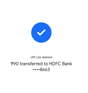 Deleting or Closing Google Pay-Upi Lite and Withdraw Money