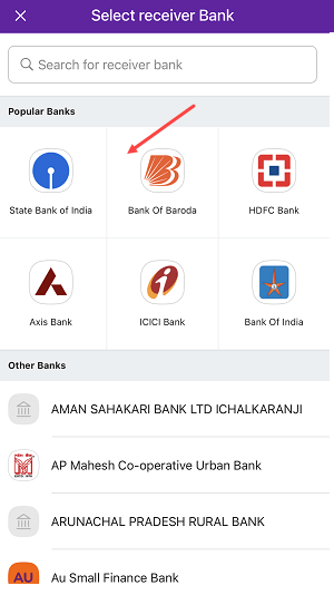 how to send money using account number in phonepe