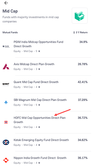 invest in mutual fund SIPs on Groww app