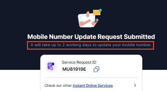 Change HDFC Bank Account Registered Mobile Number Online 
