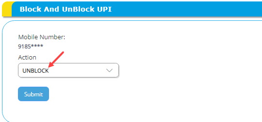 Block UPI for Canara Bank Account