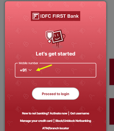 Register IDFC First Bank Net Banking