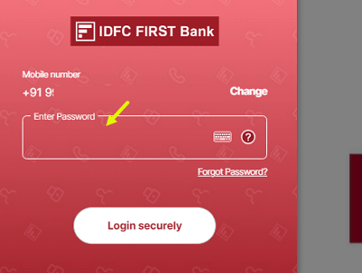 Register IDFC First Bank Net Banking