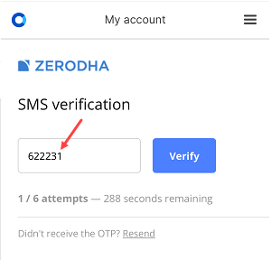 Change Update Zerodha Mobile Number