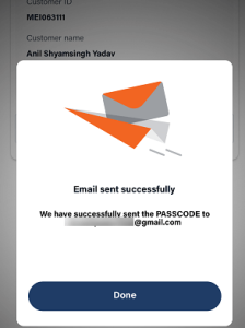 bob net banking email id change