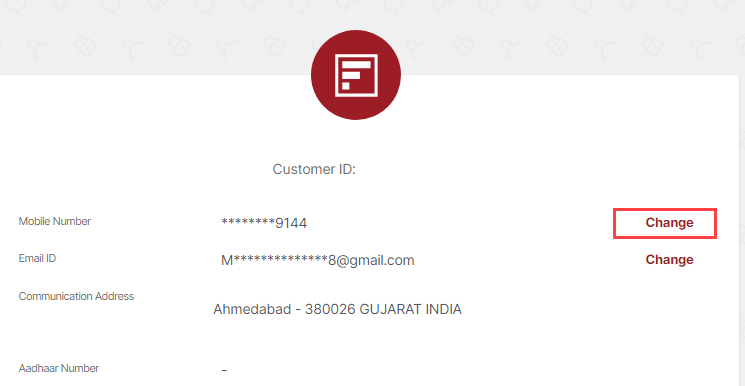 Update IDFC First Account Mobile Number