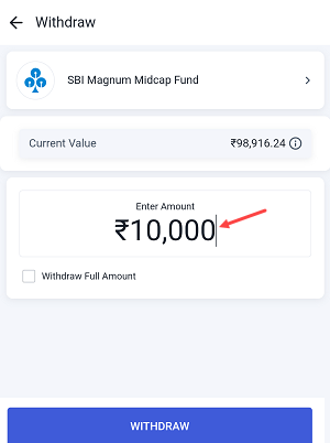 Withdraw Mutual Funds from Angel One Demat Account