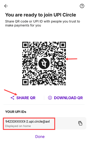 Create UPI ID and QR Code Without a Bank Account on PhonePe To Join UPI Circle