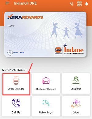 Book Indane Gas Cylinder Online